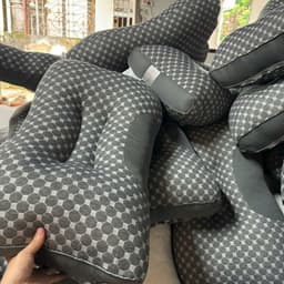 Thumbnail Ruột gối matxa chống đau mỏi vay gáy thế hệ mới ETAMI bedding, kháng khuẩn, bông Microfiber, mềm êm, kích thước 48x74cm 4