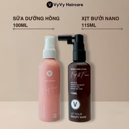 Thumbnail Combo xịt bưởi sữa dưỡng tóc tiện lợi vyvy haircare V 215ml 1