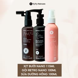 Thumbnail Combo xịt bưởi sữa dưỡng tóc tiện lợi vyvy haircare V 215ml 3