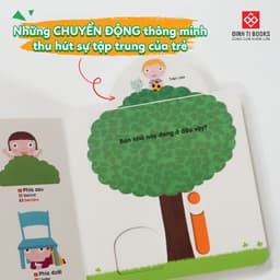 Thumbnail Sách đa tương tác - Chuyển động thông minh đa ngữ Việt - Anh - Pháp - Dành cho trẻ từ 0 - 6 tuổi - Đinh Tị Books 4