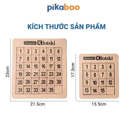 Thumbnail Đồ chơi bảng trượt số thông minh cao cấp Pikaboo trò chơi trí tuệ giúp bé học và phát triển tư duy 3