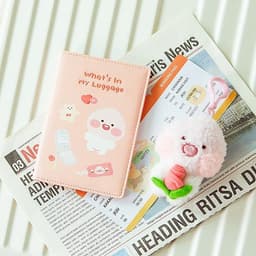 Thumbnail Ví Đựng Hộ Chiếu, Bọc Hộ Chiếu, Passport Case Trong Suốt Kakao Friends 3