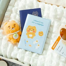 Thumbnail Ví Đựng Hộ Chiếu, Bọc Hộ Chiếu, Passport Case Trong Suốt Kakao Friends 2