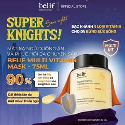 Thumbnail Mặt nạ ngủ dưỡng ẩm và phục hồi da chuyên sâu belif Multi Vitamin Mask 3