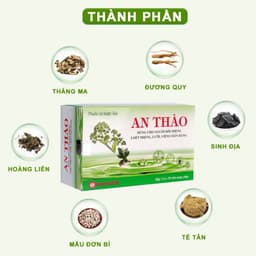 Thumbnail Viên Uống Thảo Dược An Thảo Hỗ Trợ Giảm Nhiệt Miệng, Thanh Vị, Giải Độc, Tiêu Viêm Hộp 50 Viên AT1 2