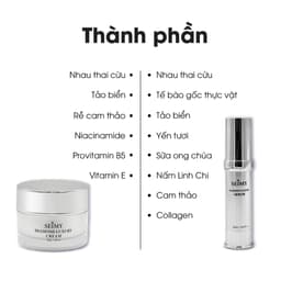 Thumbnail Bộ Kem Và Serum Dưỡng Da Seimy - Diamond Luxury Cream 30ml , Diamond Luxury Serum 20ml 1