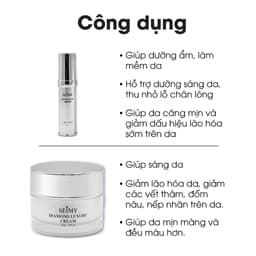 Thumbnail Bộ Kem Và Serum Dưỡng Da Seimy - Diamond Luxury Cream 30ml , Diamond Luxury Serum 20ml 2