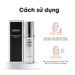 Thumbnail Bộ Kem Và Serum Dưỡng Da Seimy - Diamond Luxury Cream 30ml , Diamond Luxury Serum 20ml 3