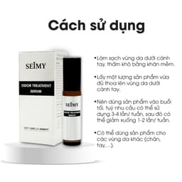 Thumbnail Serum giảm mùi hôi chân, nách SEIMY - Odor Treatment Serum 5ml 3