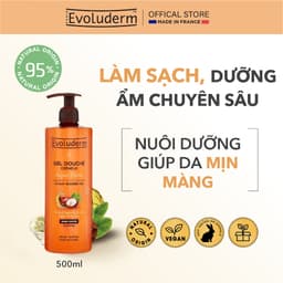 Thumbnail Gel tắm làm sạch da, dưỡng ẩm sâu Evoluderm Gel Douche 500ml 4