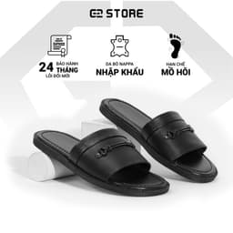 Thumbnail Sandal nam quai ngang G2 Gaia dép da nam dáng dép lê đi biển đế bệt chính hãng G2 STORE 1