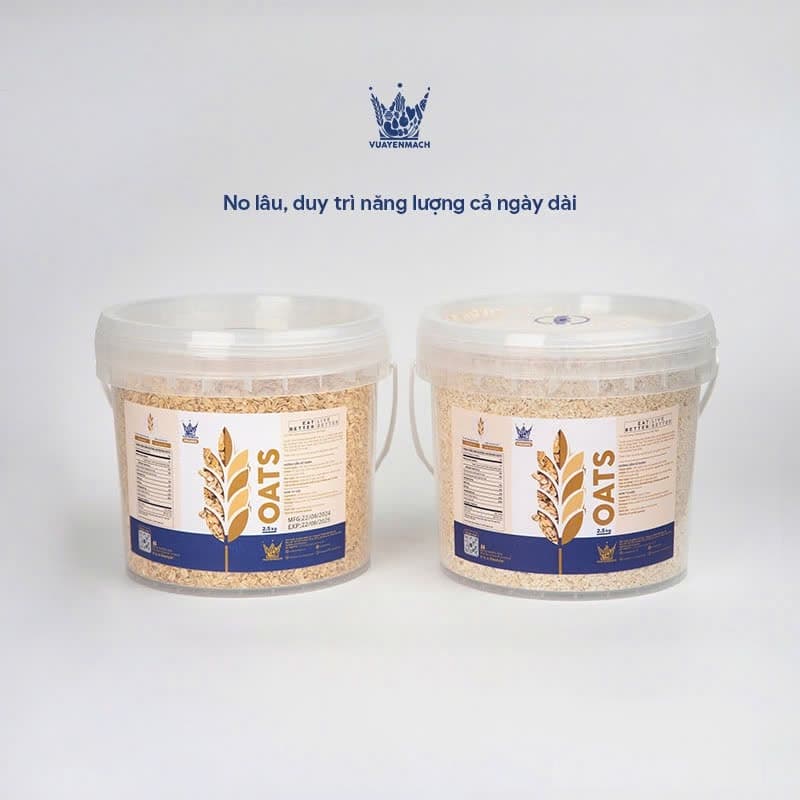 Ảnh 2 hộp Yến Mạch VUA YẾN MẠCH 2,5KG -  Ngũ cốc ăn sáng + Bữa phụ dinh dưỡng Healthy 4