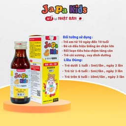 Thumbnail Mua 3 Tặng 1 Japa Kids  kích thích ăn ngon tăng cân tăng chiều cao Cho Bé 100ml 4