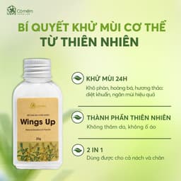 Thumbnail Bột Khử Mùi Wings Up Khử Mùi Hôi Chân Hôi Nách Giày Giảm Tiết Mồ Hôi Hôi Cỏ Mềm 25g 3