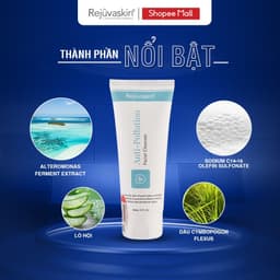 Thumbnail Sữa Rửa Mặt Loại Bỏ Bụi Mịn, Ngừa Mụn, Sáng Da Rejuvaskin Facial Cleanser 100ml 4