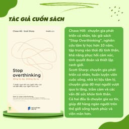 Thumbnail Sách Stop Overthinking - Sống Tự Do, Không Âu Lo - YMATE 3