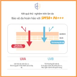Thumbnail Kem chống nắng vật lý phổ rộng MIINSKIN Sun Block Skin Protect UV nâng tone và bảo vệ da khỏi tia UV SPF50+ PA++++ 4