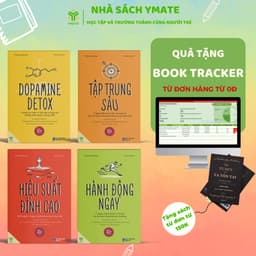 Thumbnail Dopamine Detox + Tập Trung Sâu + Hiệu Suất Đỉnh Cao + Hành Động Ngay - Bộ Sách Hiệu Suất -YMATE 1