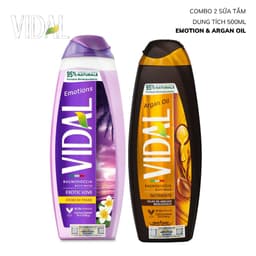 Thumbnail Combo 2 Sữa tắm Vidal 500ml nhập khẩu Ý thành phần tự nhiên dành cho cả gia đình 1