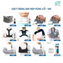 Thumbnail Đai Nẹp Cổ Mềm UM B02 [United Medicare]. Hỗ Trợ Chấn Thương Vùng Cổ. Tiêu Chuẩn Châu Âu 3