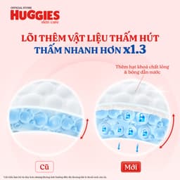Thumbnail Combo 2 Tã quần Huggies Skincare Mega Jumbo M106/L96+8/XL84+4/XXL76+4 4