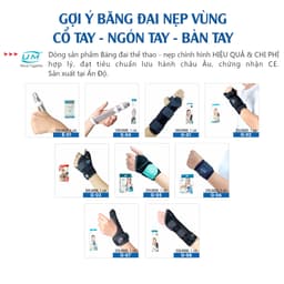 Thumbnail Nẹp Cổ Tay Có Thanh Đỡ UM G02 [United Medicare] [1 Cái]. Tiêu Chuẩn Châu Âu 4