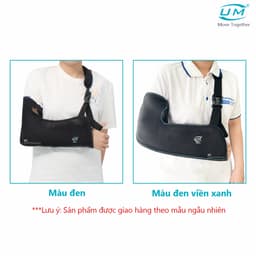 Thumbnail Đai Treo Tay Dạng Túi Lưới Đen Hỗ Trợ Cho Tay Bị Bó Bột C09 [United Medicare]. Tiêu Chuẩn Châu Âu 3