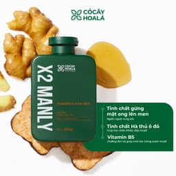 Thumbnail Dầu Gội Thảo Dược Cỏ Cây Hoa Lá Dành Cho Nam X2 Manly 250g Ngăn Ngừa Rụng Tóc 4