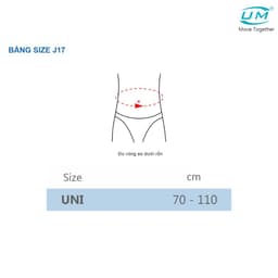 Thumbnail Đai Thoát Vị Bẹn Kèm Túi Nâng Bìu Riêng Biệt UM J17 [United Medicare]. Tiêu Chuẩn Châu Âu 1
