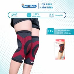 Thumbnail Bó Gối Thể Thao 3D UM F15 [United Medicare] [Màu Đỏ] [1 Cặp]. Tiêu Chuẩn Châu Âu 1