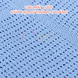 Thumbnail Chăn Lưới Xuất Nga, Chăn Lưới Chống Ngạt Cho Bé An Toàn Thoáng Khí IQ Kao, Chăn Quấn Đắp Giữ Ấm Cho Bé Mùa Đông Mùa Hè 1