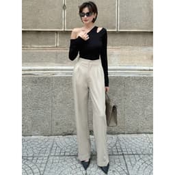 Thumbnail BBSTORE’S Áo Thun Tay Dài Khoét Vai Cá Tính - A2267 2