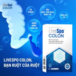 Thumbnail Combo 9 Hộp Bào tử lợi khuẩn LiveSpo Colon dùng cho Viêm Đại Tràng, Tiêu chảy, Táo bón(10 ống) 3
