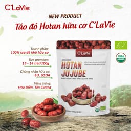 Thumbnail Táo đỏ hữu cơ C'LaVie 450g - Quả to đều loại 1 3