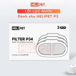 Thumbnail Lõi Lọc Nước Helipet Filter P34 Dùng Cho Máy Lọc Nước Helipet P3 và P4 1