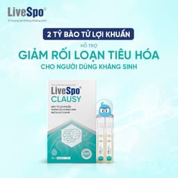 Thumbnail Combo Giảm rối loạn tiêu hóa, táo bón, biếng ăn ở trẻ, 1 hộp LiveSpo Clausy - 1 hộp LiveSpo Pregmom 3