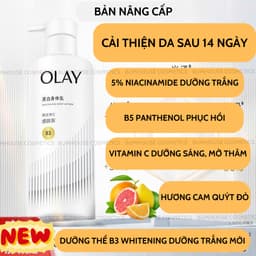 Thumbnail Sữa Dưỡng Thể Trắng Da OLAY Vitamin B3+ Retinol/Vitamin C Olay Bright Ultra Whitening 2