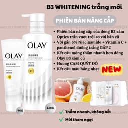 Thumbnail Sữa Dưỡng Thể Trắng Da OLAY Vitamin B3+ Retinol/Vitamin C Olay Bright Ultra Whitening 3