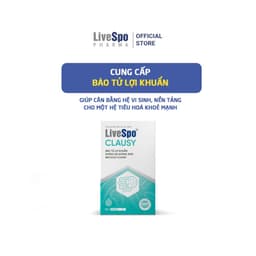 Thumbnail Men vi sinh LiveSpo Clausy - Giảm rối loạn tiêu hóa cho người uống kháng sinh hộp 10 ống x 5ml 1