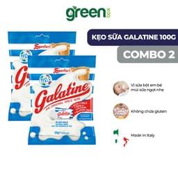 Thumbnail Kẹo sữa viên nguyên chất nén Galatine nhập khẩu Ý 100g 4