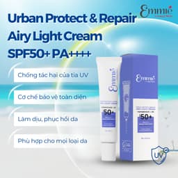 Thumbnail Kem Chống Nắng Phục Hồi Urban Protect & Repair Airy Light Cream SPF50+ PA++++ 10ml Emmié By Happyskin 2