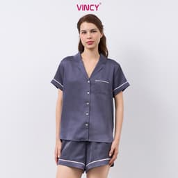 Thumbnail Bộ Đồ Shorts Vải Satin Vincy BSS108W22 3