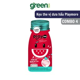 Thumbnail kẹo ngậm the Playmore Thái Lan gói 12g vị dưa hấu 2