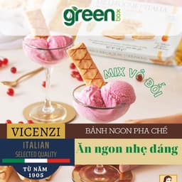 Thumbnail Bánh phồng giòn phủ đường và phủ mơ nhuyễn Vicenzi Millefoglie Ditalia Glassate Ý 125g 4