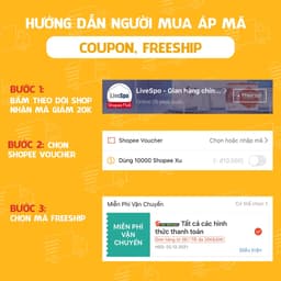 Thumbnail Combo 3 Hộp LiveSpo Navax sơ sinh, giúp giảm viêm mũi, nghẹt mũi - Hộp 5 ống x 5ml [Mua 3 tặng 1] 4