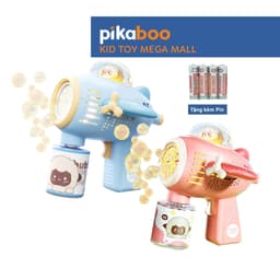 Thumbnail Đồ chơi tạo bong bóng Pikaboo ra nhiều bong bóng sắc màu đẹp mắt chất liệu cao cấp an toàn 1