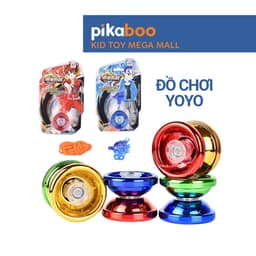 Thumbnail Combo đồ chơi con quay Yoyo Pikaboo, cho bé vui chơi vận động khoẻ mạnh, rèn luyện sự khéo léo 1