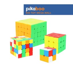 Thumbnail Rubic đồ chơi trí tuệ rubik 6 mặt 3x3, 4x4, 5x5 Pikaboo giúp kích thích tư duy phán đoán cho trẻ sớm 1