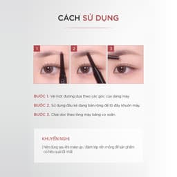 Thumbnail Chì Kẻ Chân Mày Bbia Last Auto Eyebrow Pencil (5 màu) 0.18g - Bbia Official Store 1