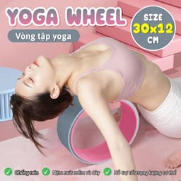 Thumbnail BG Vòng Tập Yoga, Vòng Yoga Nhựa ABS 30X12CM Tập Lưng Cao Cấp- Yoga Wheel 3